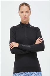 ΙΣΟΘΕΡΜΙΚΟ ΜΑΚΡΥΜΑΝΙΚΟ LIFA MERINO MIDWEIGHT ΧΡΩΜΑ: ΜΑΥΡΟ HELLY HANSEN