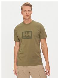 T-SHIRT HH BOX 53285 ΠΡΑΣΙΝΟ REGULAR FIT HELLY HANSEN από το MODIVO