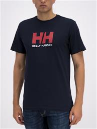 T-SHIRT LOGO 33979 ΣΚΟΥΡΟ ΜΠΛΕ REGULAR FIT HELLY HANSEN