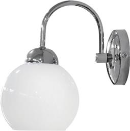 ΦΩΤΙΣΤΙΚΟ ΜΠΑΝΙΟΥ OVO NIKEL/WHITE 31-1207 HERONIA