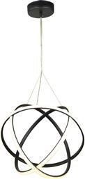 ΦΩΤΙΣΤΙΚΟ ΟΡΟΦΗΣ LED STEP DIMMABLE ATOMIC/40 01-0406 BLACK HERONIA