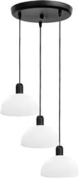 ΦΩΤΙΣΤΙΚΟ ΟΡΟΦΗΣ ΤΡΙΦΩΤΟ SFERA BLACK/WHITE 35-0091 HERONIA