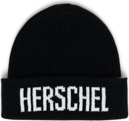 POLSON KNIT LOGO BEANIE 50263-00001 ΜΑΥΡΟ HERSCHEL