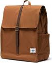 ΣΑΚΙΔΙΟ ΠΛΑΤΗΣ CITY BACKPACK 11376-05033 ΚΑΦΕ HERSCHEL