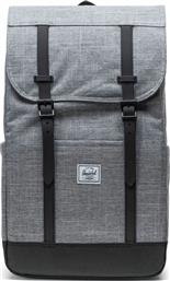 ΣΑΚΙΔΙΟ ΠΛΑΤΗΣ RETREAT BACKPACK 11397-00919 ΓΚΡΙ HERSCHEL