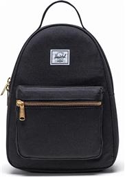 UNISEX BACKPACK ΜΟΝΟΧΡΩΜΟ ΜΕ CONTRAST LOGO PATCH ''NOVA MINI'' 9 L - 66UBCL00969 ΜΑΥΡΟ HERSCHEL