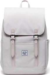 UNISEX BACKPACK ΜΟΝΟΧΡΩΜΟ ΜΕ CONTRAST LOGO PATCH ''RETREAT SMALL'' 17 L - 66UBCL01303 ΚΡΕΜ HERSCHEL