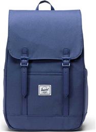 UNISEX BACKPACK ΜΟΝΟΧΡΩΜΟ ΜΕ CONTRAST LOGO PATCH ''RETREAT SMALL'' 17 L - 66UBCL01938 HERSCHEL