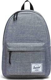 UNISEX BACKPACK ΜΟΝΟΧΡΩΜΟ ΜΕ CONTRAST LOGO PRINT ''CLASSIC XL'' 26 L - 66UBCL01683 ΓΚΡΙ HERSCHEL