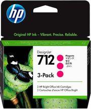 HP ΜΕΛΑΝΙ INKJET NO.712 MAGENTA 3-PACK ΜΕ OEM:3ED78A HEWLETT PACKARD