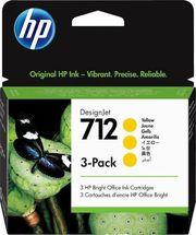 HP ΜΕΛΑΝΙ INKJET NO.712 YELLOW 3-PACK ΜΕ OEM:3ED79A HEWLETT PACKARD