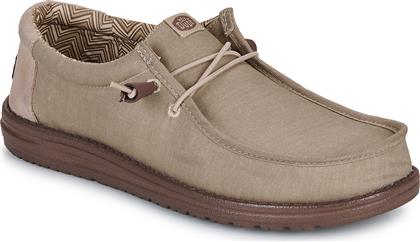 DERBIES WALLY STRETCH CANVAS BLOCK HEYDUDE