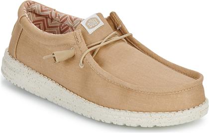 SLIP ON WALLY CANVAS HEYDUDE