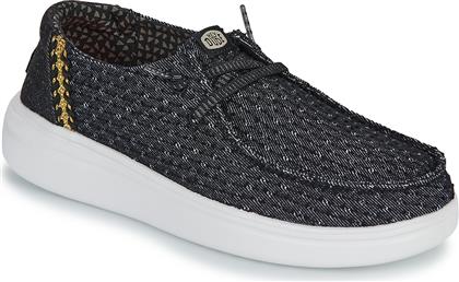 SLIP ON WENDY RISE PERF CANVAS HEYDUDE