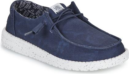 SLIP ON WENDY STRETCH CANVAS HEYDUDE