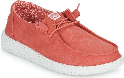 SLIP ON WENDY STRETCH CANVAS HEYDUDE