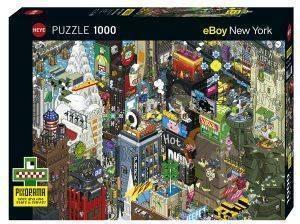 EBOY NEW YORK QUEST 1000 ΚΟΜΜΑΤΙΑ (29914) HEYE