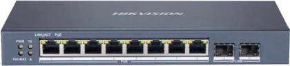 10 PORT UNMANAGED POE SWITCH L2 SERIES (DS-3E1510P-EIV2) (HKVDS-3E1510P-EIV2) HIKVISION