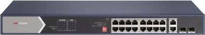 20 PORT UNMANAGED POE SWITCH L2 SERIES (DS-3E0520HP-E) (HKVDS-3E0520HP-E) HIKVISION