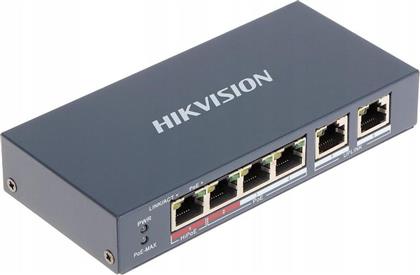 DS-3E0106HP-E NETWORK SWITCH UNMANAGED L2 6-PORT POE HIKVISION