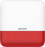 DS-PS1-E-WE-R WIRELESS EXTERNAL SOUNDER RED HIKVISION από το e-SHOP