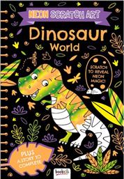 SCRATCH ART FUN: DINOSAUR WORLD HINKLER