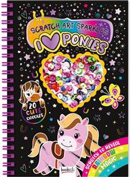 SCRATCH ART SPARKLES: PONIES HINKLER