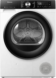 DH3S802BW2 8 KG ΜΕ ΑΝΤΛΙΑ ΘΕΡΜΟΤΗΤΑΣ ΛΕΥΚΟ ΜΕ WIFI ΣΤΕΓΝΩΤΗΡΙΟ ΡΟΥΧΩΝ HISENSE