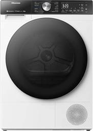 DH5S102BW 10 KG ΜΕ ΑΝΤΛΙΑ ΘΕΡΜΟΤΗΤΑΣ ΛΕΥΚΟ ΜΕ WIFI ΣΤΕΓΝΩΤΗΡΙΟ ΡΟΥΧΩΝ HISENSE