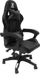ΠΟΛΥΘΡΟΝΑ GAMING DARREN 1203.04 ΜΑΥΡΟ-ΛΕΥΚΟ PVC & NYLON 58.5X100X120ΥΕΚ. HM