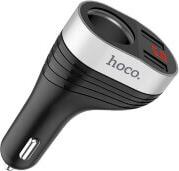 CAR CHARGER DOUBLE USB PORT 3.1A WITH CIGARETTE LIGHTER Z29 HOCO