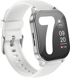 SMARTWATCH Y19 ΑΔΙΑΒΡΟΧΟ 50MM - ΛΕΥΚΟ HOCO