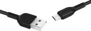 X20 FLASH CHARGING DATA CABLE FOR MICRO USB 2M BLACK HOCO από το e-SHOP