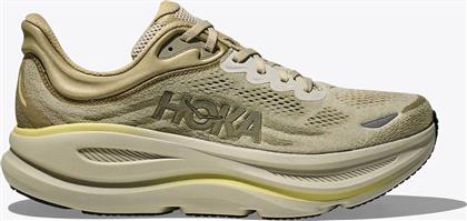 ΑΝΔΡΙΚΑ ΑΘΛΗΤΙΚΑ ΠΑΠΟΥΤΣΙΑ RUNNING ''BONDI 9'' - 1162011 ΜΠΕΖ HOKA