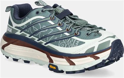 ΑΘΛΗΤΙΚΑ MAFATE THREE2 WORDMARK ΧΡΩΜΑ: ΠΡΑΣΙΝΟ, 1175490 HOKA