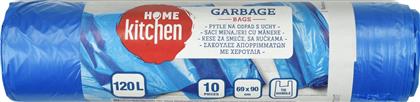 ΣΑΚΟΥΛΕΣ ΑΠΟΡΡΙΜΜΑΤΩΝ ΜΕ ΧΕΡΟΥΛΙΑ 120LT 10 ΤΕΜΑΧΙΑ HOME KITCHEN