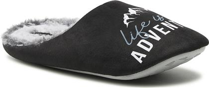 ΠΑΝΤΟΦΛΕΣ ΣΠΙΤΙΟΥ 9519263 ΜΑΥΡΟ HOME & RELAX