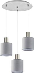 ΦΩΤΙΣΤΙΚΟ ΟΡΟΦΗΣ ΤΡΙΦΩΤΟ 77-8425 NICKEL/GREY HOMELIGHTING