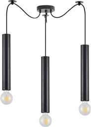 ΦΩΤΙΣΤΙΚΟ ΟΡΟΦΗΣ ΤΡΙΦΩΤΟ ADEPT TUBE 77-8670 BLACK HOMELIGHTING από το SPITISHOP