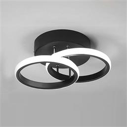 ΦΩΤΙΣΤΙΚΟ ΠΛΑΦΟΝΙΕΡΑ LED 3 CCT ROCCO BLACK 77-50467 HOMELIGHTING