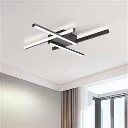 ΦΩΤΙΣΤΙΚΟ ΠΛΑΦΟΝΙΕΡΑ LED AFFILATO BLACK 77-50661 HOMELIGHTING