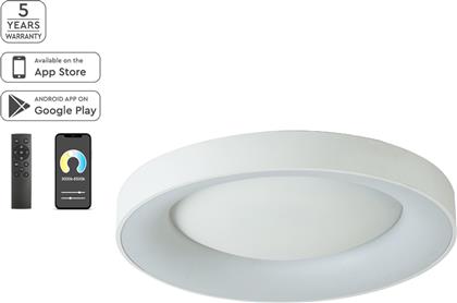 ΦΩΤΙΣΤΙΚΟ ΠΛΑΦΟΝΙΕΡΑ LED DIMMABLE SMART WIFI AMAYA 77-8155 WHITE HOMELIGHTING