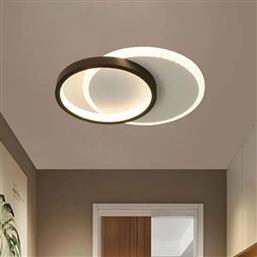 ΦΩΤΙΣΤΙΚΟ ΠΛΑΦΟΝΙΕΡΑ LED HUGO WHITE/BLACK 77-50475 HOMELIGHTING