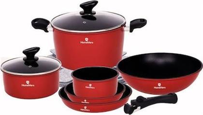 ΣΕΤ ΜΑΓΕΙΡΙΚΑ ΣΚΕΥΗ HV-1017R 17ΤΜΧ ΚΟΚΚΙΝΟ HOMEVERO