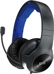 GAMING HEADSET PRO PS4 GAMING ΕΝΣΥΡΜΑΤΑ ΑΚΟΥΣΤΙΚΑ 3.5MM ΜΑΥΡΑ/ΜΠΛΕ HORI