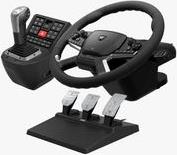 (HPC-044E) WHEEL FORCE FEEDBACK TRUCK CONTROL SYSTEM FOR PC (WINDOWS 11/10) HORI