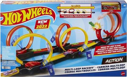 ACTION ΠΙΣΤΑ ΓΙΑ ΚΟΝΤΡΕΣ ΜΕ ΠΟΛΛΑΠΛΑ ΛΟΥΠ, HDR83 HOT WHEELS