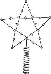 ΑΣΤΕΡΙ ΓΙΑ ΤΟ ΧΡΙΣΤΟΥΓΕΝΝΙΑΤΙΚΟ ΔΕΝΤΡΟ HDCONNECT 23 X 33 CM ΧΡΩΜΑ: ΓΚΡΙ HOUSE DOCTOR