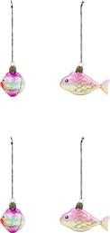 ΣΕΤ ΧΡΙΣΤΟΥΓΕΝΝΙΑΤΙΚΕΣ ΜΠΑΛΕΣ HDPEZ 5 CM 4-PACK ΧΡΩΜΑ: ΠΟΛΥΧΡΩΜΟ HOUSE DOCTOR