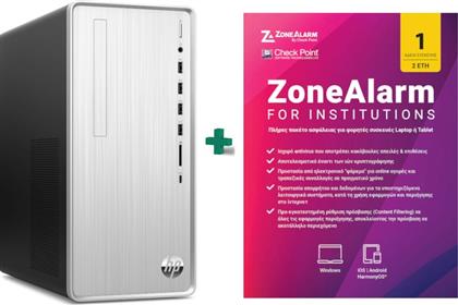 DESKTOP PAVILION TP01-2013NV (RYZEN 5-5600G/8GB/512GB SSD/RADEON RX 550 2GB/WIN11HOME) + ANTIVIRUS ZONEALARM ΓΙΑ 2 ΕΤΗ HP